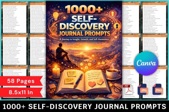 1000 Self-Discovery Journal Prompts