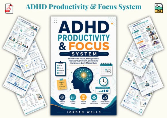ADHD Productivity Focus System: Build Better Focus and Sustainable Habits