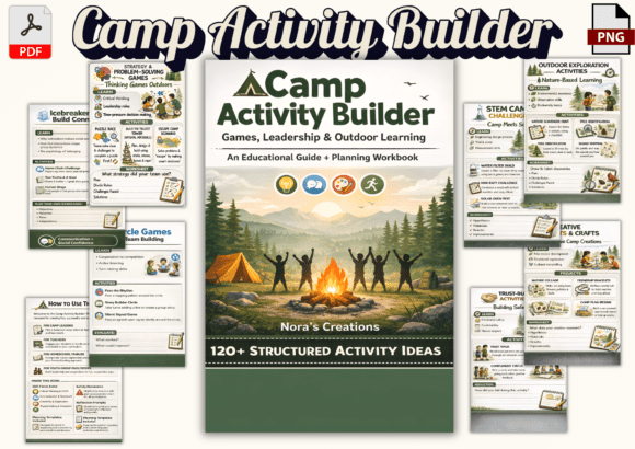 Camp Activity Builder Games and Learning Workbook