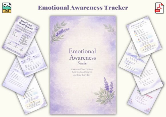 Emotional Awareness Tracker: A Gentle Guide to Understanding and Managing Your Emotions