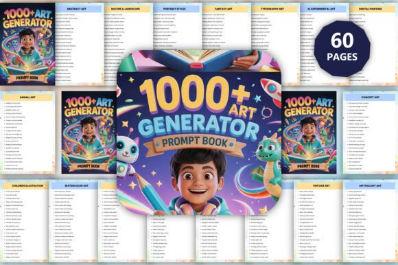 Exploring the 1000 Art Generator Prompt Book: A Comprehensive Guide for AI Artists