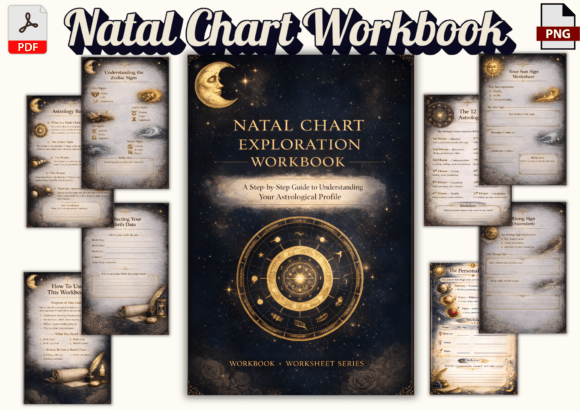Exploring Your Natal Chart with the Natal Chart Exploration Workbook
