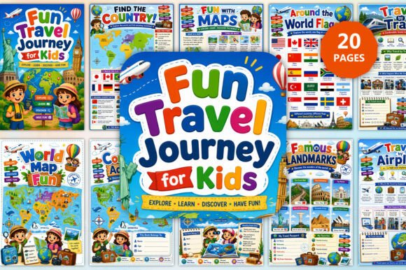 Fun Travel Journey for Kids: A World of Learning Through Adventure
