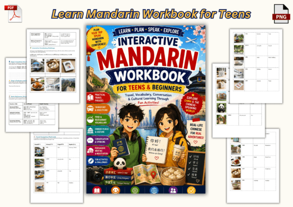 Interactive Mandarin Workbook for Teens