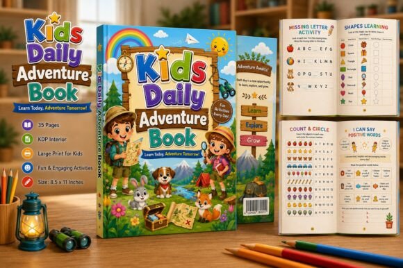 Kids Daily Adventure Book