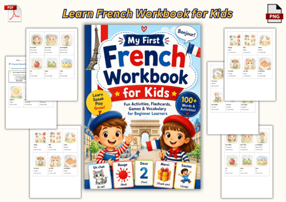 My First French Workbook for Kids: A Fun and Effective Way to Learn French