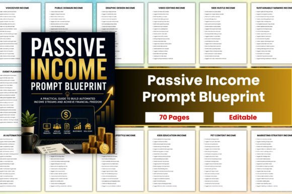 Passive Income Prompt Blueprint: A Powerful Tool for Building Sustainable Online Income