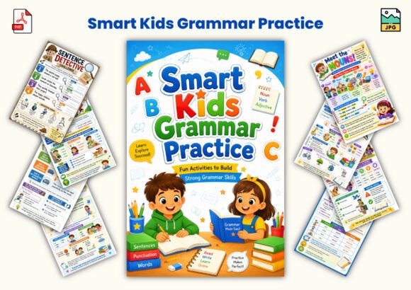 Smart Kids Grammar Practice: Building Strong Language Skills for Young Learners