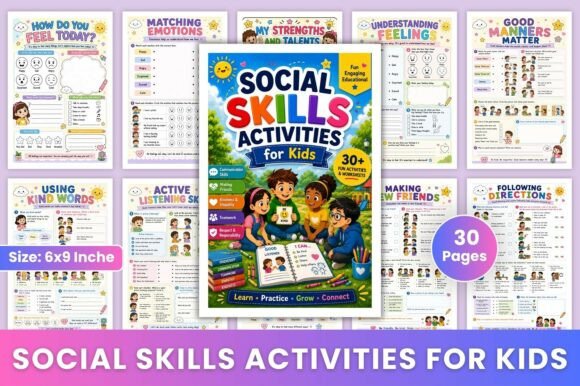 Social Skills Activities for Kids – A Practical Guide to Emotional and Communication Development