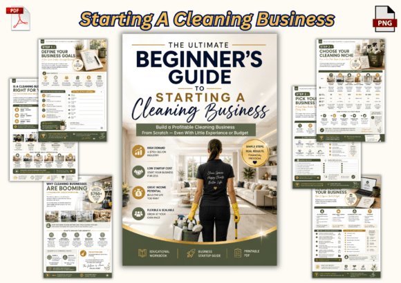 Start Your Own Cleaning Business: A Guide to Building a Profitable and Flexible Enterprise