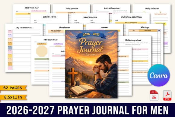The 2026–2027 Prayer Journal for Men: A Spiritual Tool for Modern Living