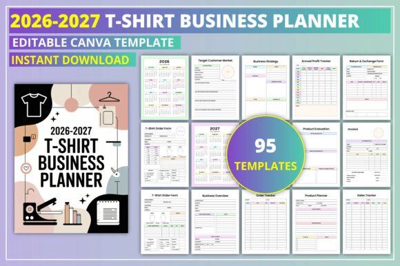 The Ultimate 2026–2027 T-Shirt Business Planner for Entrepreneurs and Apparel Brands