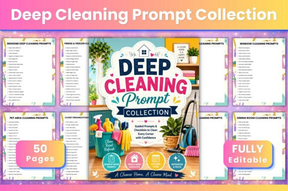 Transform Your Cleaning Routine with the Deep Cleaning Prompt Collection